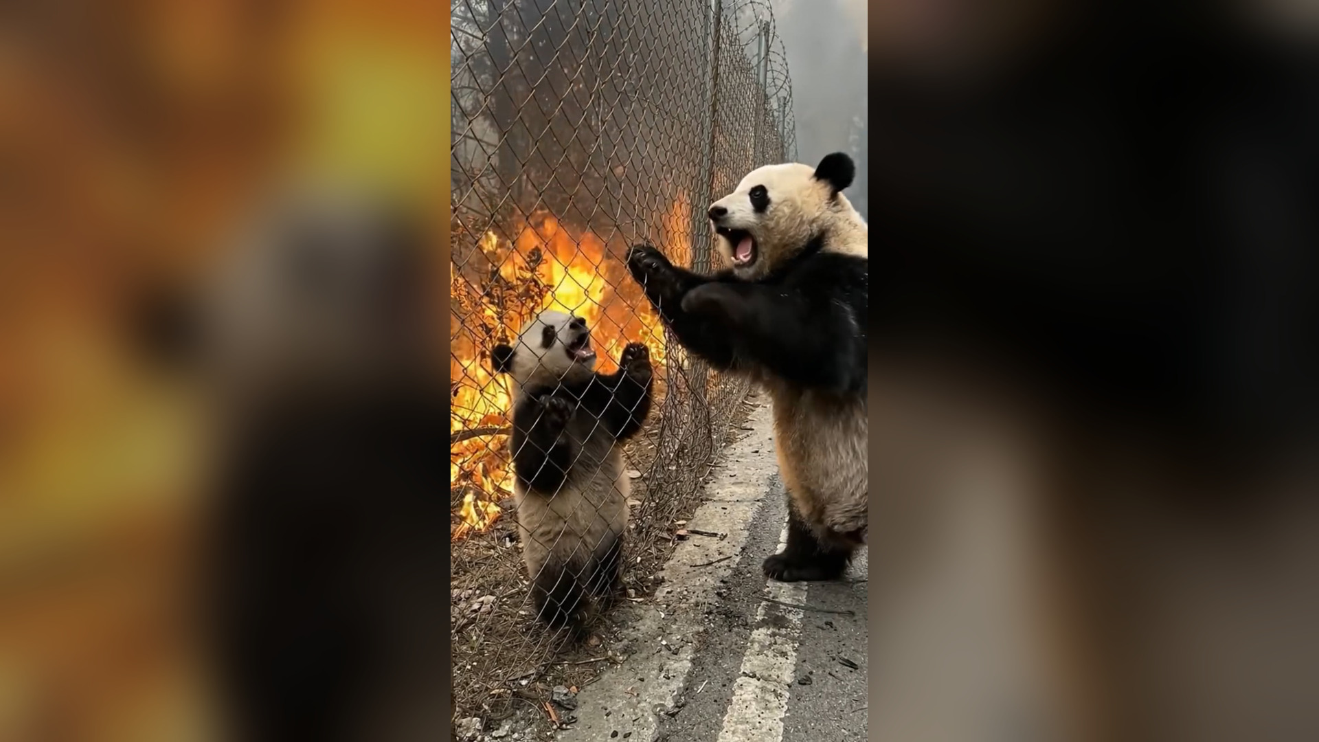 H2704007_Narrow Escape Baby Panda Saved Forest Fi