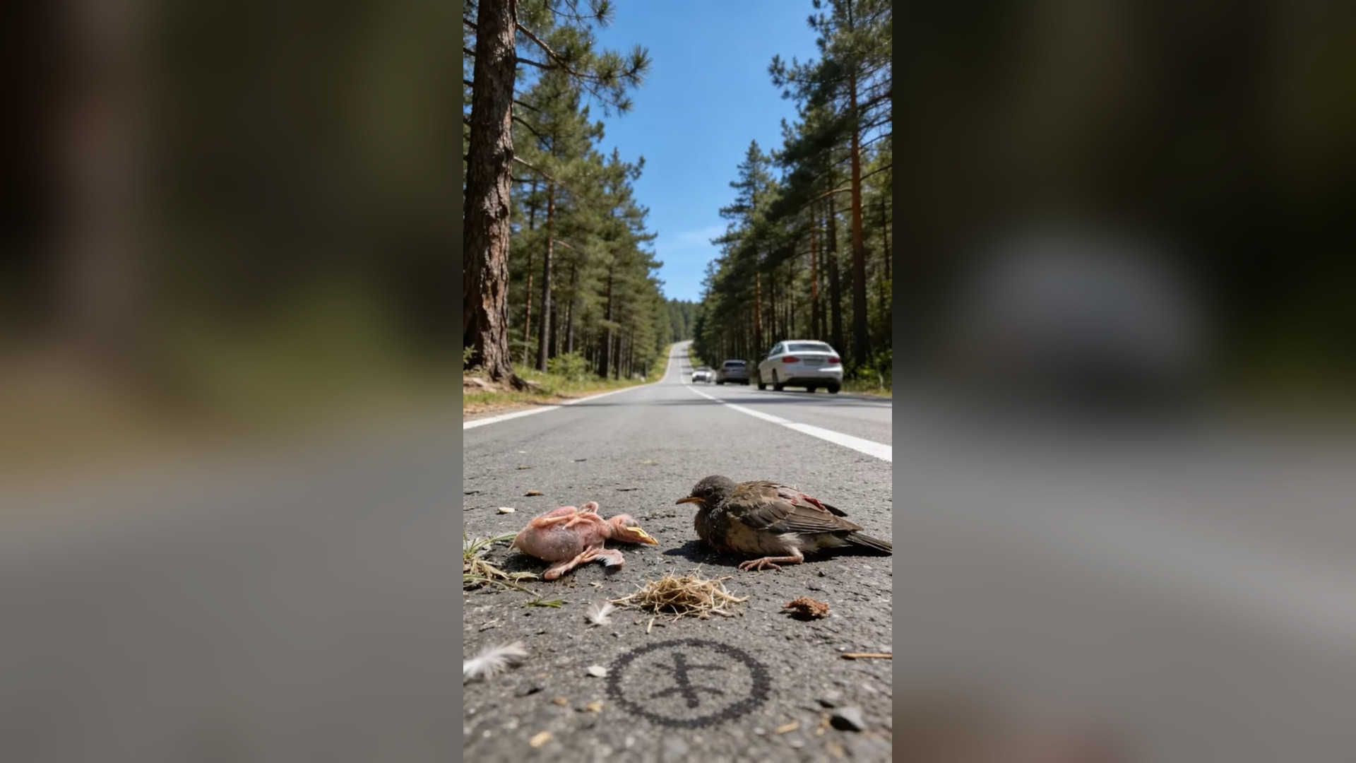H2804018_Rescue of an Injured Mother Bird Her Chick by